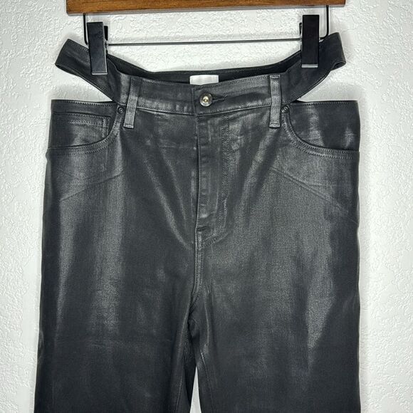 NWT Jonathan Simkhai STANDARD Amelia High Rise Straight Taper Jeans Size 30 - Picture 4 of 14